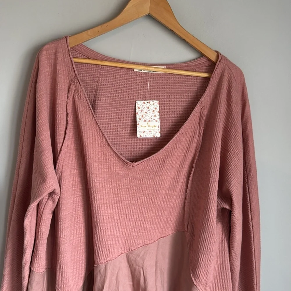 NEW Free People COMING IN HOT TUNIC IN OH BLOOM MEDIUM